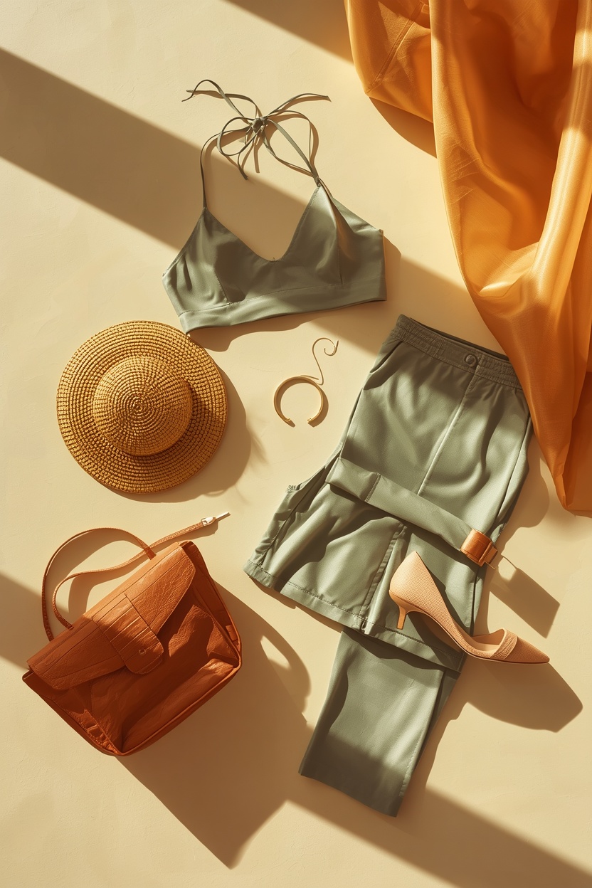 Full outfit flat lay