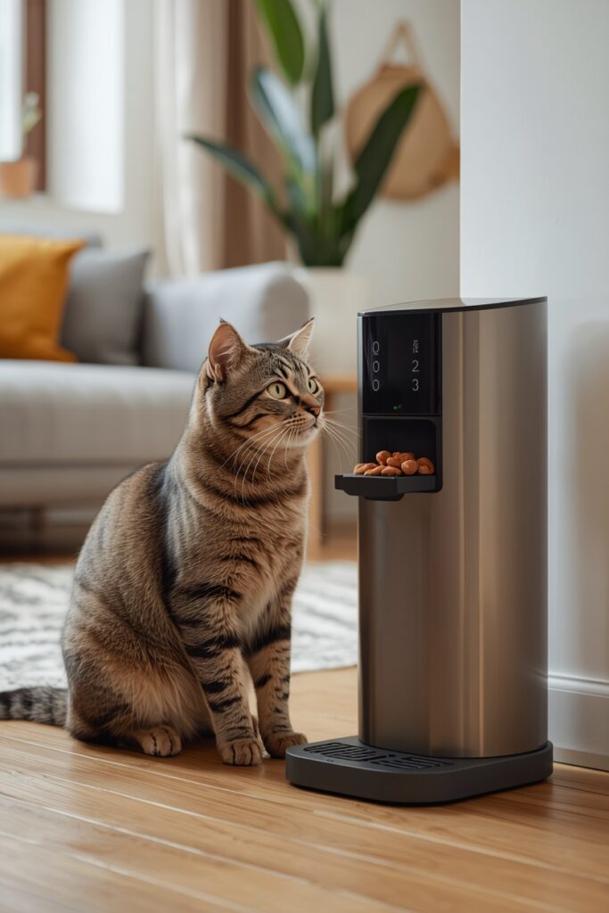 cat feeder