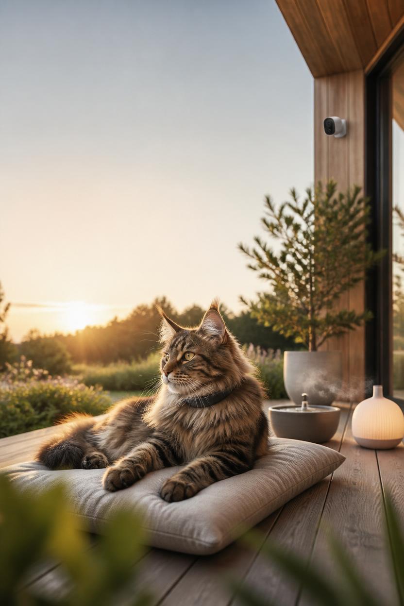 smart pet living tech home cat